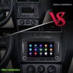 7″ Double DIN Android Car Stereo with CarPlay for Volkswagen  Skoda  SEAT 2004–2013 （DZ-108） - Image 7