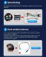 7″ Double DIN Android Car Stereo with CarPlay for Volkswagen  Skoda  SEAT 2004–2013 （DZ-108） - Image 14