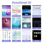 11.8″ Tesla-Style Android Car Stereo with CarPlay for Dodge RAM 1500 / 2500 / 3500 2019–2024 (DQ-100) - Image 5