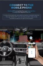 Dash cam HD Car DVR 2K Driving Recorder Recording Camera TFT Screen Front and Rear Dashboard Video Recorder Black Box (DVR-01) - Image 6