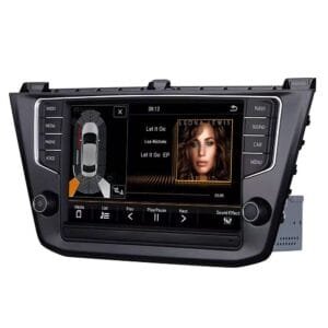 Original Style 9″ Android Car Stereo with CarPlay for 2016–2020 Volkswagen Tiguan (DZ-102)