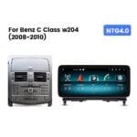 10.25"/12.3" Android Car Stereo with CarPlay for 2007-2010 Mercedes C-Class W204/S204 (BC-109) - Image 5