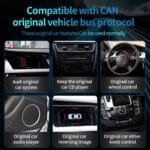 9″ Android Car Stereo with CarPlay for Audi A6 C7 A7 2012–2018 (AD-105) - Image 8