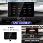 9″ Android Car Stereo with CarPlay for Audi A6 C7 A7 2012–2018 (AD-105) - Image 6