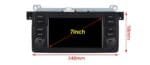 7″/8.8″ Android Car Stereo with CarPlay for BMW 3 Series E46 M3 1998–2006 【BMW-103】 - Image 4