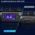 7″/8.8″ Android Car Stereo with CarPlay for BMW 3 Series E46 M3 1998–2006 【BMW-103】 - Image 2