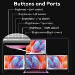 Portable Triple & Quad Laptop Monitor Extender – 14” / 15.6” / 16” IPS Full HD (1080P 16:9 & 1200P 16:10) – Compatible with MacOS & Windows - Image 4