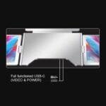 Portable Triple & Quad Laptop Monitor Extender – 14” / 15.6” / 16” IPS Full HD (1080P 16:9 & 1200P 16:10) – Compatible with MacOS & Windows - Image 3