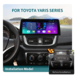 10.25″/12.3″ Android Car Stereo CarPlay for Toyota Aqua Vitz Yaris 【FT-1018】 - Image 8