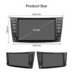 8″ Android Car Stereo with CarPlay for Mercedes-Benz  E-Class W211 S211 2002–2009 【BC-023】 - Image 5