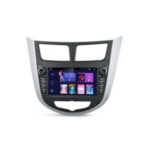 7" OEM-Style Android Car Stereo with CarPlay for Hyundai Accent Solaris Verna 2011–2017 【XD-1001】