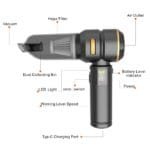 18000PA 4-in-1 Brushless Car Vacuum Cleaner with Blowing, Suction & HEPA Filter 【XCQ-001】 - Image 9