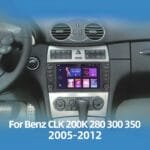 8" Android Stereo for Mercedes Benz CLK W209 2005-2012 Wireless CarPlay 【BC-024】 - Image 3