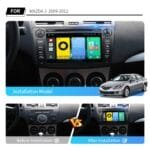 8" Android Radio Mazda 3 2008-2012 Wireless CarPlay GPS BOSE Mazdaspeed 【MZD-109】 - Image 4