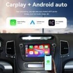 7" Android Stereo for Kia Sorento 2010-2014 Wireless CarPlay Radio 【QY-105】 - Image 4