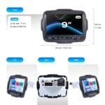 9" Android Car Stereo Jeep Renegade 2015-2022 GPS Radio Wireless CarPlay 【JP-1002】 - Image 2