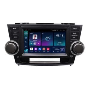8" Android Radio Toyota Highlander Kluger 2007-2014 Wireless CarPlay JBL 【FT-1034】