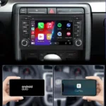 7" Android Stereo for Audi A4 2003-2008 B6 B7 Wireless CarPlay Radio 【AD-111】 - Image 3