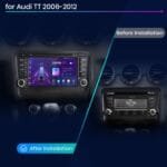 7" Android Stereo for Audi TT 2006-2015 MK2 Wireless CarPlay Radio 【AD-109】 - Image 3