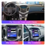 10.4" Tesla Screen for Chevrolet Cruze 2009-2015 Wireless CarPlay Radio 【XFL-107】 - Image 3