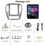 10.4" Tesla Screen for Nissan Bluebird Sylphy G11 Almera G11 CarPlay 【NC-1004】 - Image 2